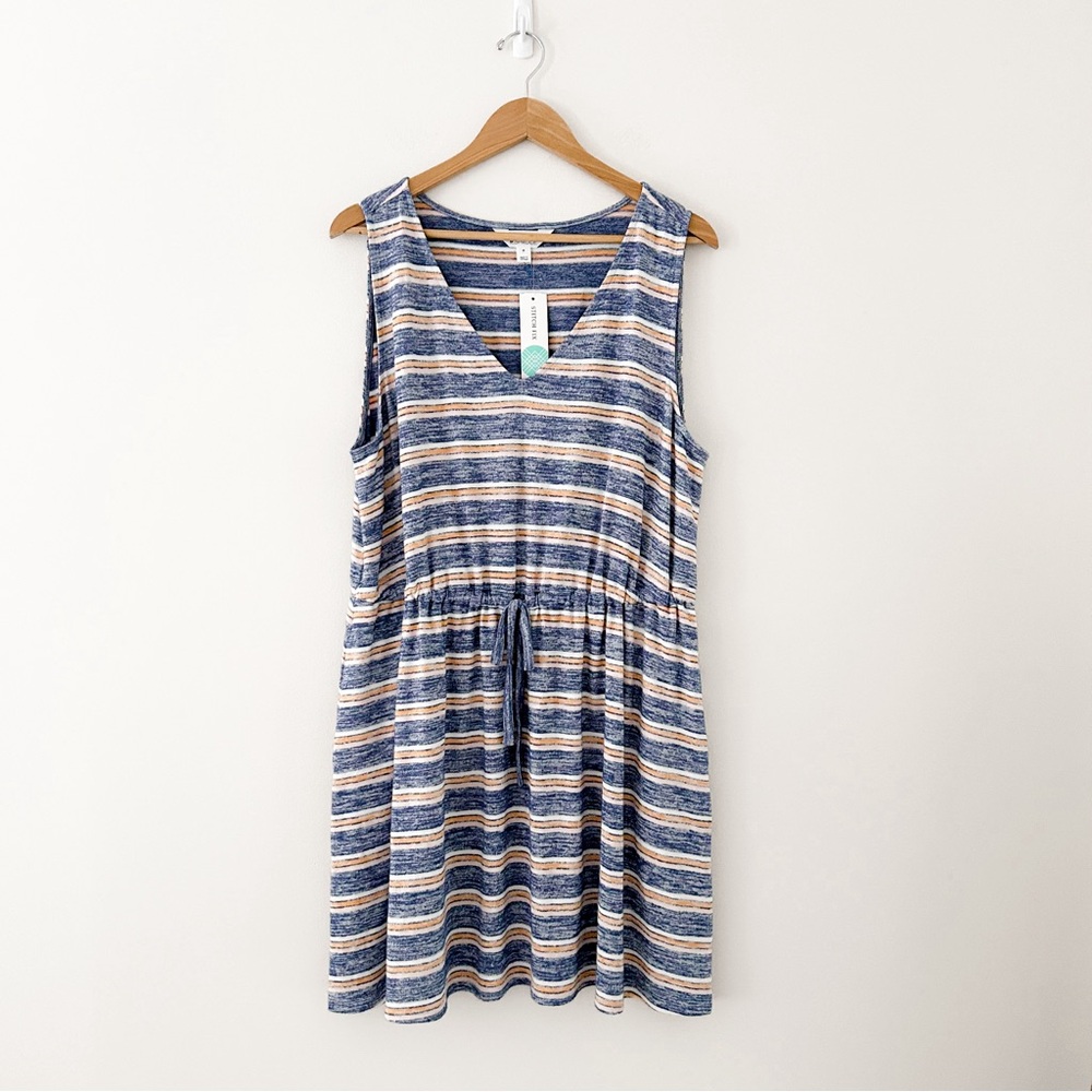 Market and Spruce sleeveless drawstring dress